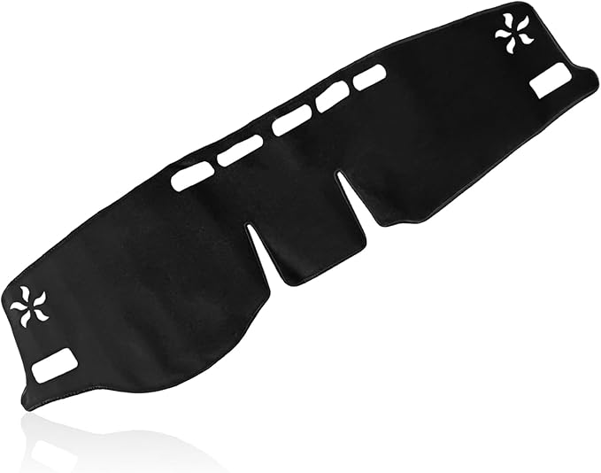 Dash Cover Mat, Center Console Cover Sunshield Protector, Dashboard Cover Compatible with T0y0ta RAV 4 2019 2020 2021 2022 2023 2024 2015 (Black Trim)