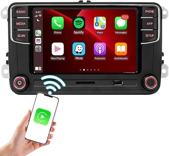 SCUMAXCON 6.5" Car Stereo Radio RCD360 PROIII PRO3 RCD330 Wireless Carplay Coche Radio Bluetooth USB for VW Golf MK5 MK6 Passat B6 B7 Jetta EOS CC