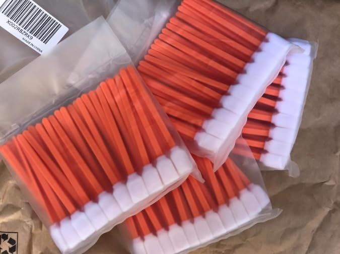 Disposable Crevice Cleaning Brushes, Multi-Purpose Narrow Gap Scrub Cleaner for Toilet Corner, Window Track, Door Groove, Car AC Vent & Small Spaces Household Cleaning Tools （200PCS）
