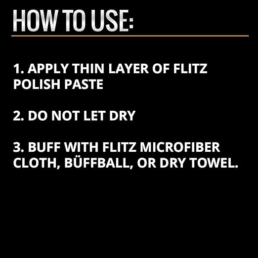 Flitz Metal Polish Paste - 1.76oz USA-Made Polish for Solid Chrome, Stainless Steel, & Aluminum - Non-Abrasive for Light Oxidation - Requires Manual Buffing - Not for Plated/Coated Surfaces (3 Pack)
