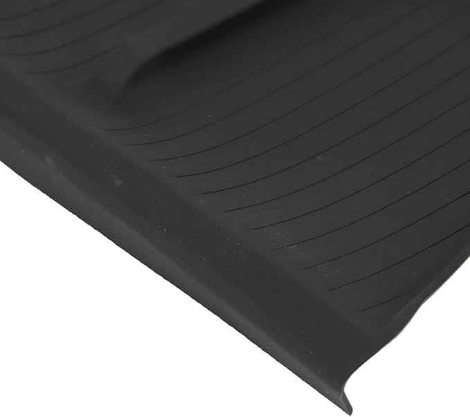 Center Console Wireless Charging Mat, Easy to Clean Anti Slip Phone Charging Silicone Pad, Interior Accessories for Car Phone Stand, Dash Mat with Holder (Black W240004607)