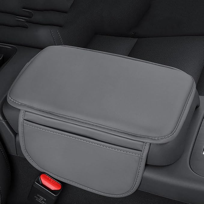 Arm Rest Pad Car for VW Routan 2008-2013, Car Center Console Cover Car Armrest Cushion Armrest Box Pad Car Accessories,Grey
