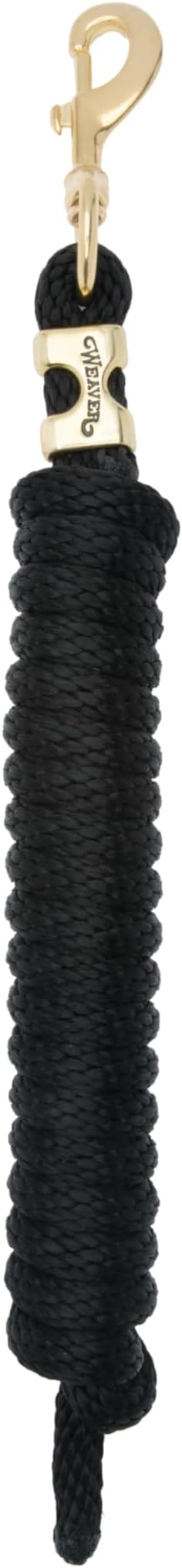 Weaver Equine Performance Lead Rope, Long Horse Lead Rope with Quick Halter Attachment, Soft Comfort Grip, Barn Horse Tack for Daily Use & Showing