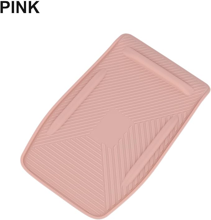 FABULETTA Center Console Wireless Charging Protective Mat for BY0 Seagull Center Console Non-Slip Phone Holder Black Soft Flexible Easy Clean(Pink)