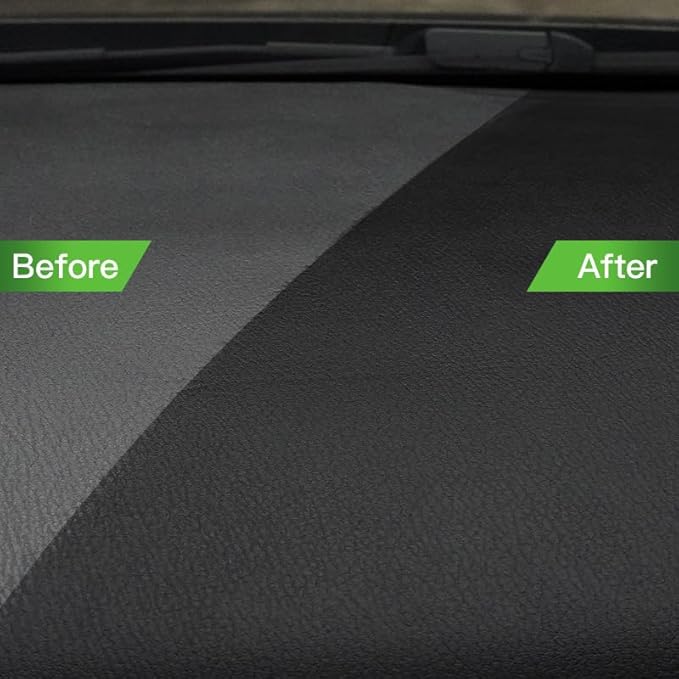 Plastic Longlasting Restorer for Car, Black Plastic Car Trim Restorer (1 PC)