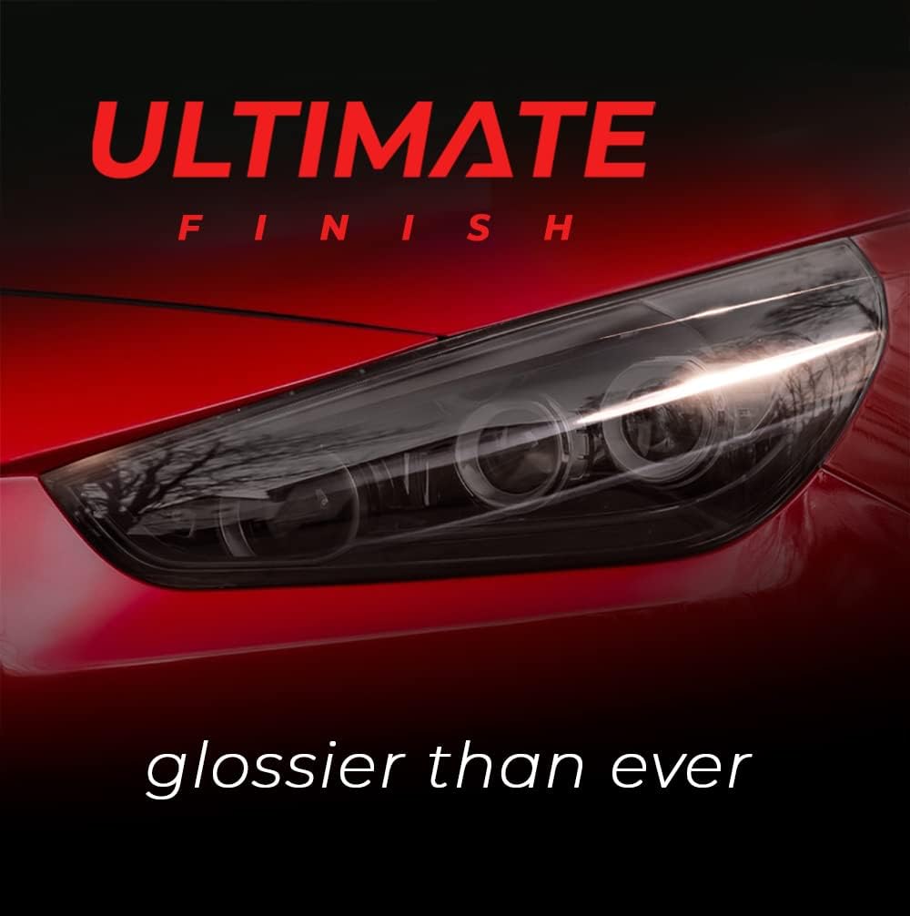 VViViD+ Ultimate Headlight Taillight Tint Vinyl Wrap (16" x 30ft, Light Smoke)