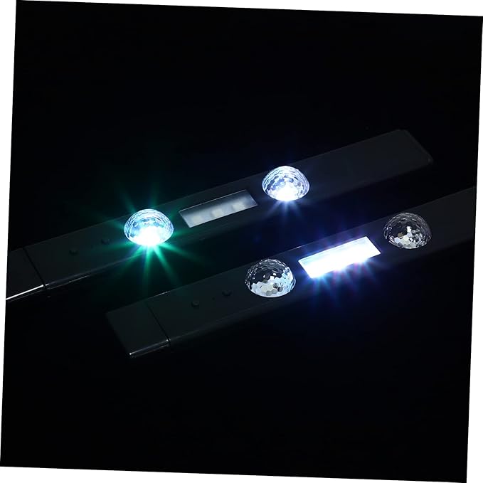 1Set Car Interior LED Atmosphere Lights Rechargeable Colorful Vehicle Foot Strip Lighting Kit for Ambient Decoration Multi Color Sound Control LED Lights