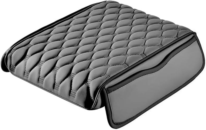 Car Center Console Cover for Acura RDX 2007-2019 2020 2021 2022 2023 2024 2025,Arm Rest Lid Cushion Protector Multifunctional Armrest Cushion Pad Interior Accessories,Grey