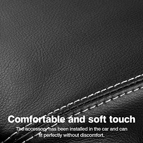 Autorder Center Console Cover for 2023 2024 2025 Kia Sportage Accessories Armrest Cover Anti-Scratch Middle Console Pad Leather Armrest Protector