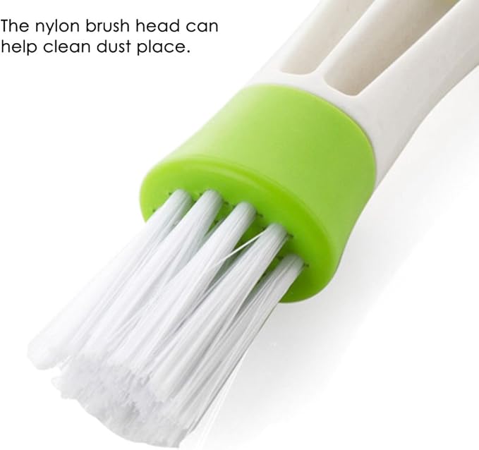Mini Duster for Car Air Vent, SENHAI Set of 6 Automotive Air Conditioner Cleaner and Brush, Dust Collector Cleaning Cloth Tool for Keyboard Window Leaves Blinds Shutter