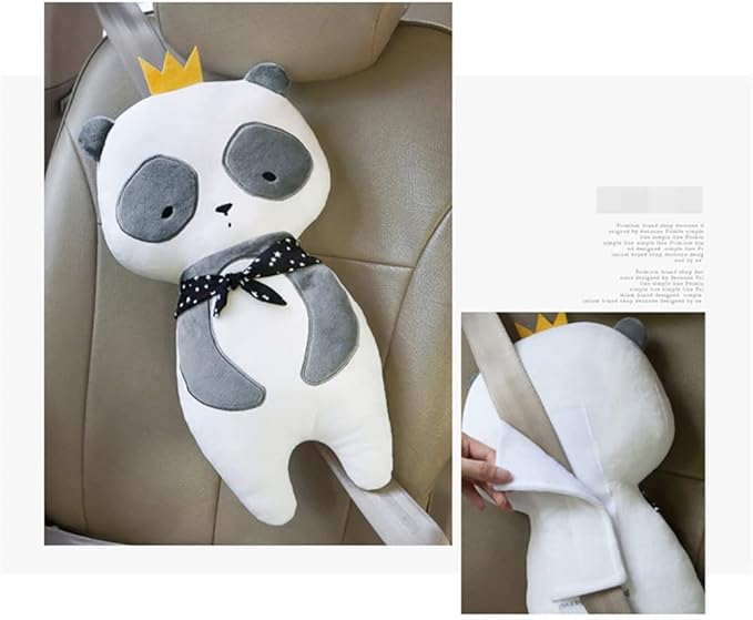 Car Travel Pillow for Kids Car Seat Pillow Cute Cartoon Travel Pillow Cushion Breathable Head and Body Support Pillow for Sleeping Travel Neck Rest Car Seat Pillow Long Journey&Road Trip