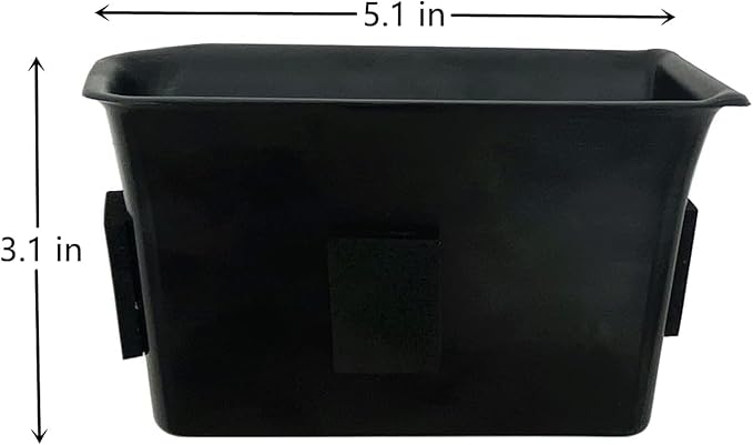 JOJOMARK Compatible with VW Atlas and Cross Sport 2018 2019 2020 2021 2022 2023 Accessories Door Grab Handle Storage Box Organizer Tray (Not fit for 2024)