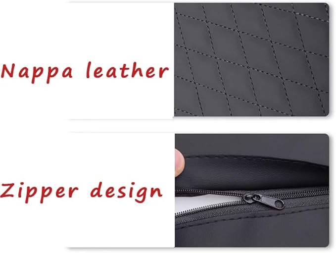 Car Armrest Cushion for Mazda CX-30 2019–2025 2026 DM,Multifunctional Car Armrest Heightening Pad,Car Center Console Cover,Waterproof Nappa Leather Arm Rest Protector,Brown