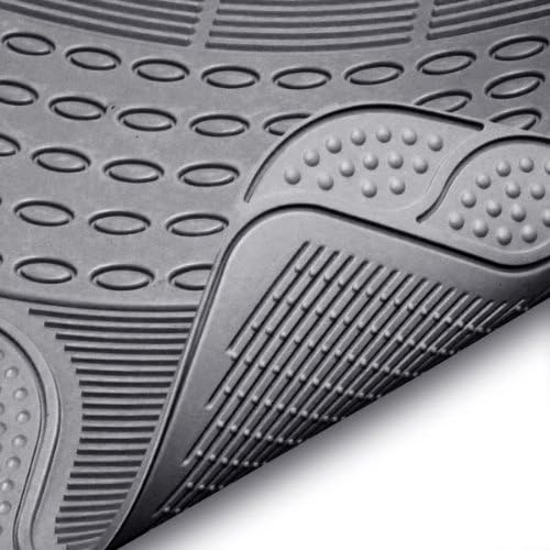 FH GROUP FH-V16404 Vinyl Floor Mats Grey
