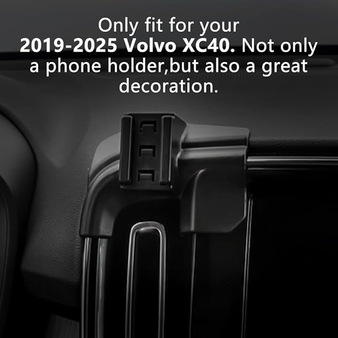 CLEC Fits for Magsafe Car Phone Holder Mount for 2019-2025 Volvo XC40 Magnetic Phone Holder Adjustable for Car Vent for iPhone 17/16/15/14/13/12 Series Magsafe Case All Phones