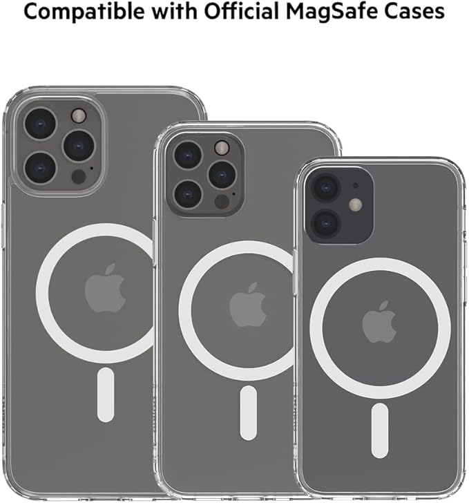 Belkin MagSafe Compatible Car Phone Magnetic Mount, Air Vent Phone Holder for iPhone 12, 12 Pro, 12 Pro Max, 12 Mini