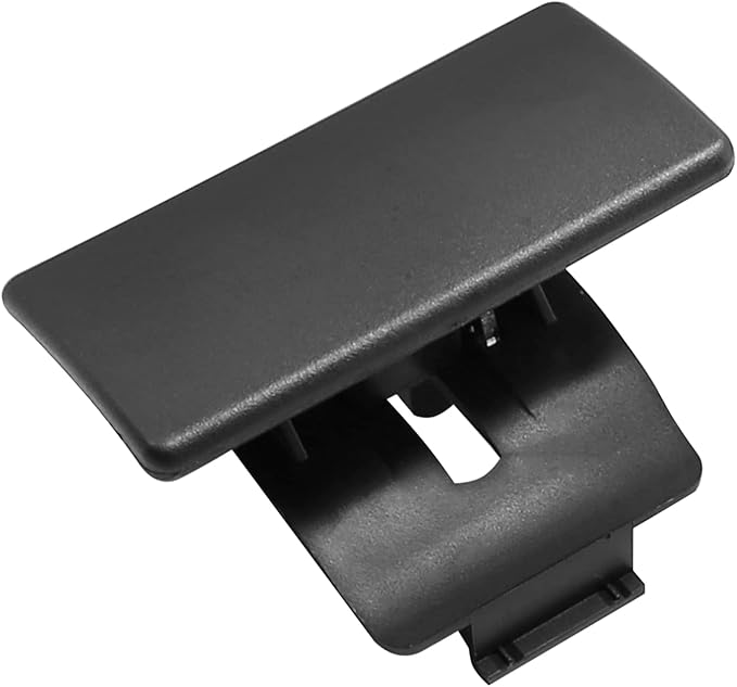 Glove Box Latch Replaces 10391625 Compatible with Chevy Colorado GMC Canyon 2004-2012 Compatible with Hummer H3 2006-2010 Front Glove Box Door Lock Opening Handle (Black)