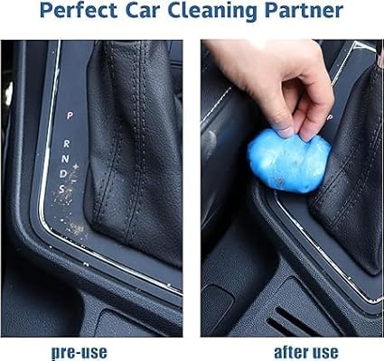 Universal Car Cleaning Gel, Reusable Detailing Car Crevice Cleaner, Auto Car Air Vent Interior Detail Remover Gel | Putty Cleaning Keyboard, PC, Camera Cleaner