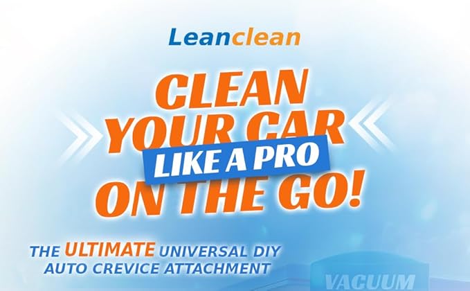 2'' x 12'' Wet/Dry Vacuum Claw Nozzle and Tool—Ice Scraper All-in-One (Compatible Bundle) for Auto, Home, Trucks, RVs, & Gas Stations Car Wash Cleaning Supplies, Utility, Attachment Kits (Blue/Black)