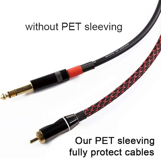 25ft - 1/2 Inch Cable Management Sleeve Protector,Wire Loom PET Expandable Wire Sleeving for Office TV Computer Home Theater Engine Bay Cord Organizer,Protect Cables from Pet Cat Dog Chewing,BlackRed