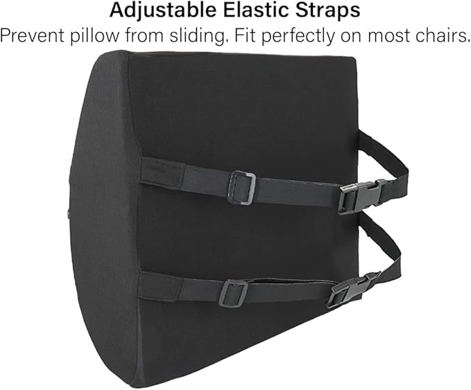 Vaunn Medical Lumbar Back Support Cushion Pillow