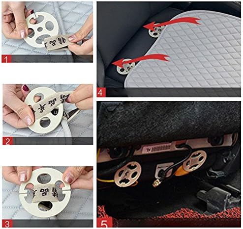 Sedeta Silk Velvet Auto Car Vehicle Long Rear Seat Chair Cover Protective Cushion Mat pad for Baby, SUV, Skin-Friendly c