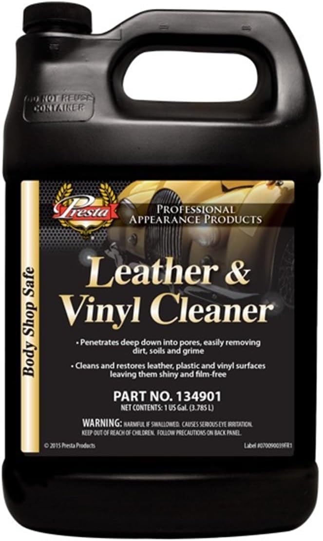 Presta 134901 Leather and Vinyl Cleaner; 1 Gallon