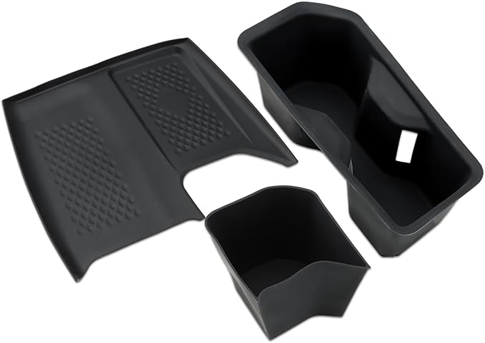 Auovo Charging Mat Compatible with 2025 Toyota Grand Highlander Accessories 2024-2026 Grand Highlander Car Cup Holder Insert & Non-Slip Silicone Charging Protective Mat Pad