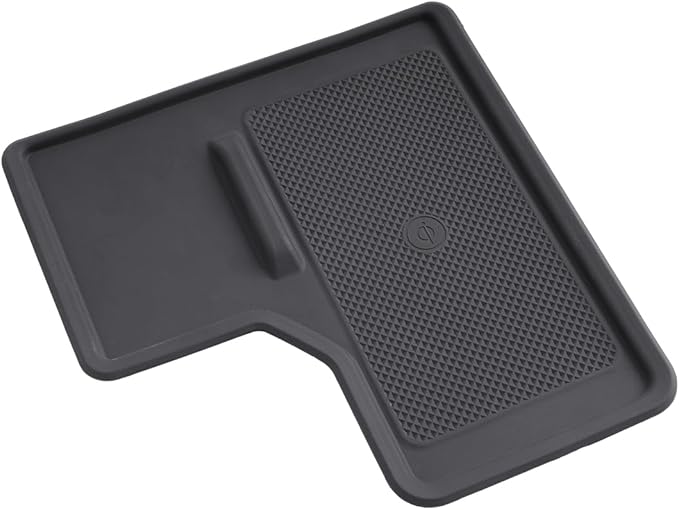 CDEFG 2024 2025 Land Cruiser Center Console Wireless Charging Protective Mat for 2024 2025 Toyota Land Cruiser Prado 250 J250 LC250 Accessories Silicone Non-Slip Pad (Only for Left-Hand Drive)