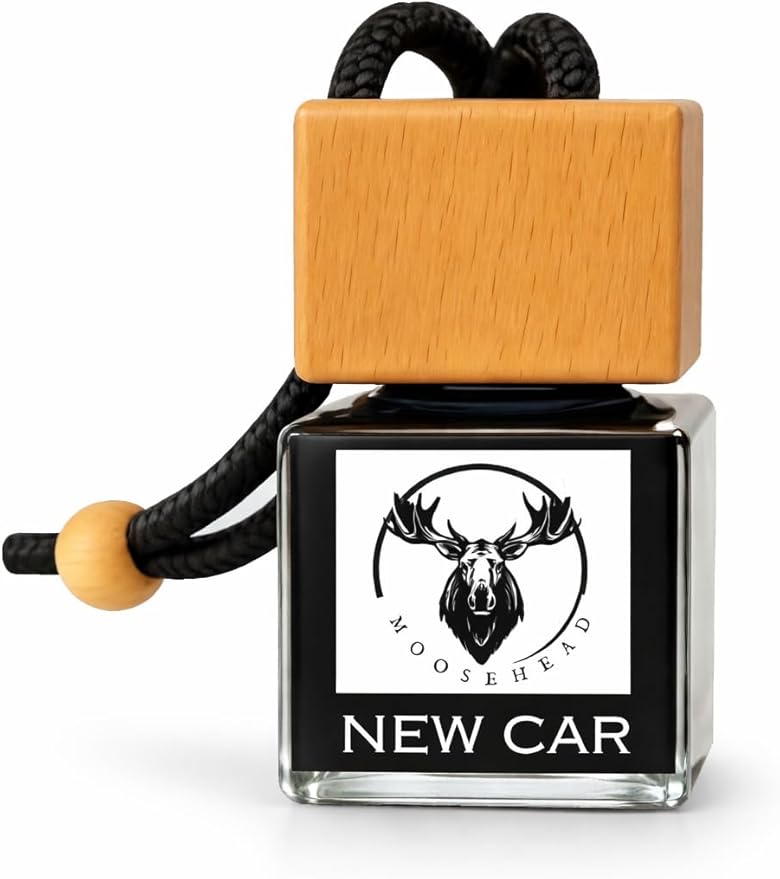 New Car Scent Hanging Car Air Freshener – True New Car Smell, Not Cologne or Candy – Long-Lasting Auto Fragrance for Cars, Trucks & SUVs