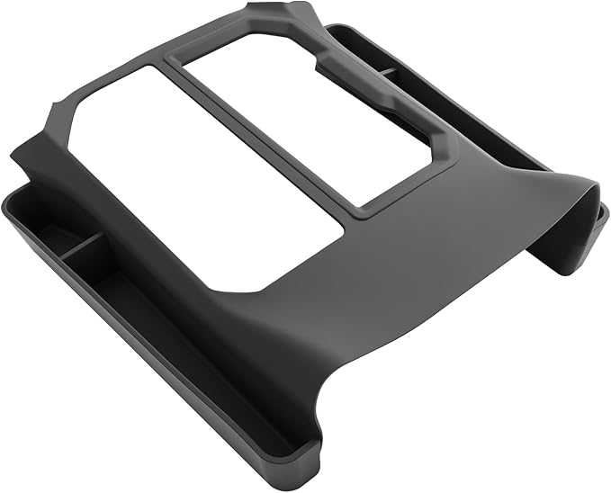 SKTU 2PCS for 2026 Toyota RAV4 Center Console Gear Shift Mat for 2026+ Toyota RAV4 (LE/SE/XLE Premium/Woodland/XSE/Limited) Console Gear Shift Mat & Gear Shift Panel 2026 RAV4 Accessories Storage Box