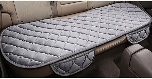 Sedeta Silk Velvet Auto Car Vehicle Long Rear Seat Chair Cover Protective Cushion Mat pad for Baby, SUV, Skin-Friendly c