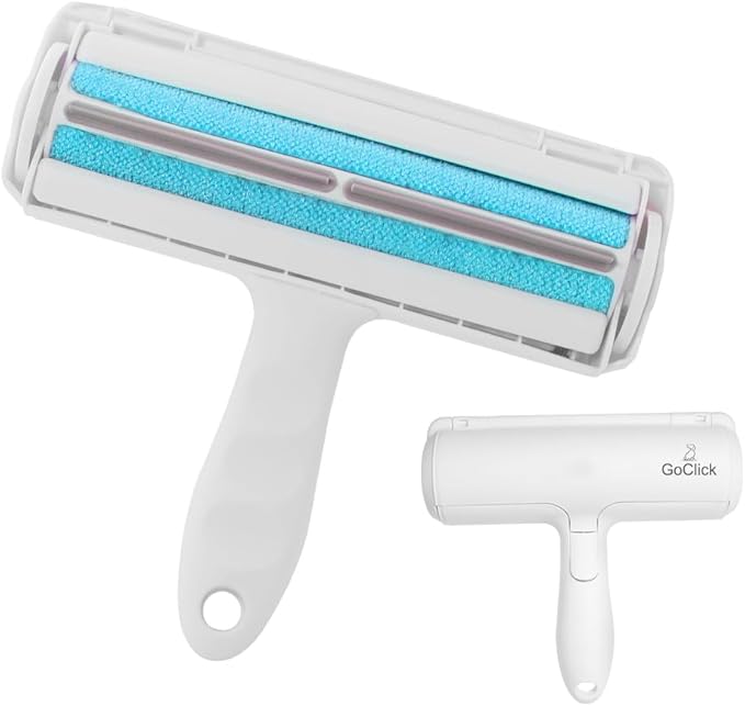The GoClick Roller Pet Hair Removal Tool effortlessly removes dog and cat hair from furniture, clothes, and more. Durable, easy to use, and built for a cleaner, fur-free home.