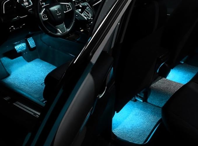 HIGH FLYING for Honda CRV CR-V 2023-2026 Car Interior Accessories Multicolor Under Dash LED Footwell Ambient Light ABS Kit