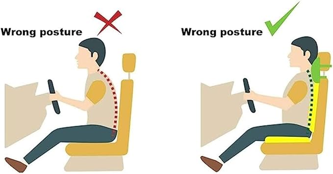 Car Headrest Pillow, Car Neck Pillow，Cute Panda Car Seat Headrest Neck Rest Cushion Pillow 1 Pair（Panda Covering Eyes）