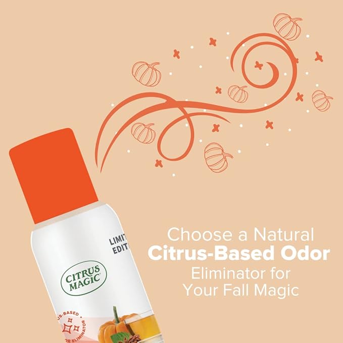 Citrus Magic Limited Edition Odor Eliminating Air Freshener Spray, Assorted Fragrances, 3-Ounce, Pack of 3