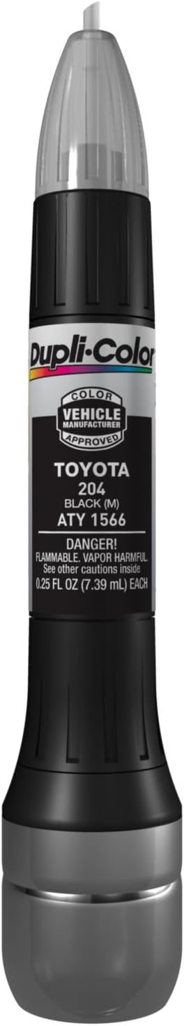 Dupli-Color ATY1566 Scratch Fix All-In-1 Exact-Match Automotive Touch-Up Paint – Toyota Black – 0.25 oz. Paint Pen