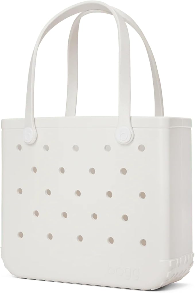 BOGG BAG Medium Tote – 15” x 12.5” x 5” – Durable, Washable, Tip-proof – Beach, Pool, Boat, Work, Sports (Ice Shimmer)