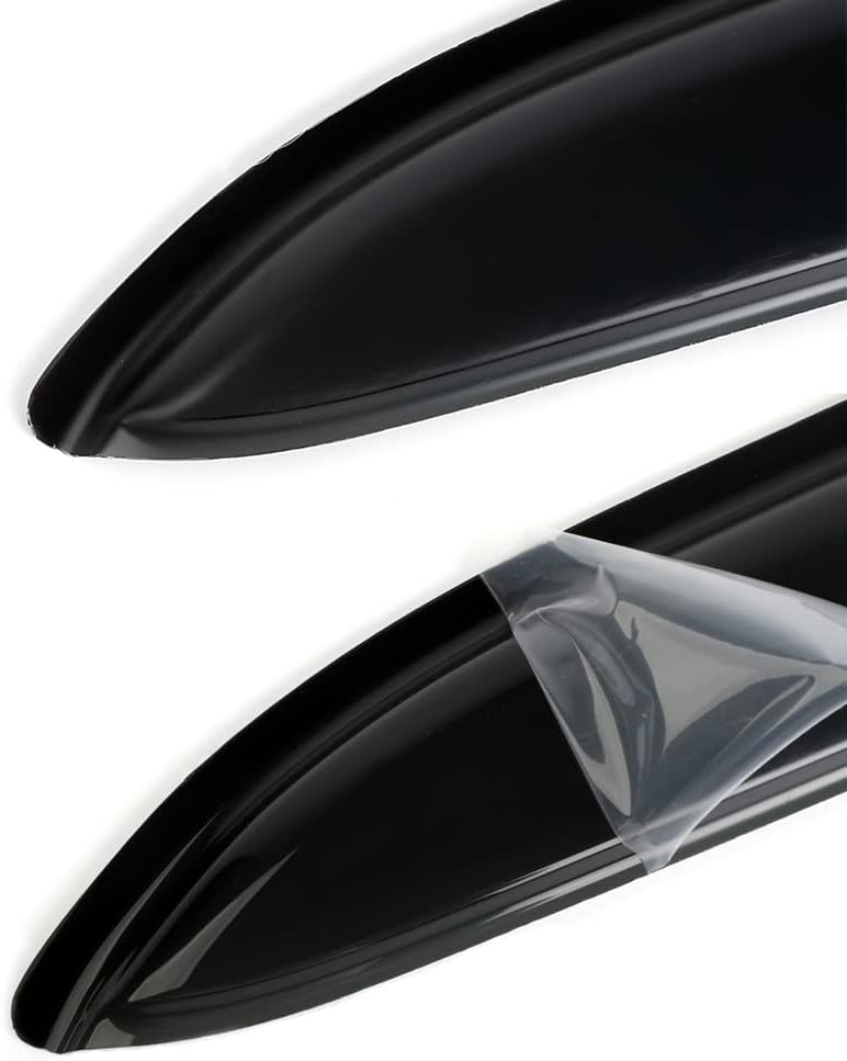 Side Rain Guards, 4pcs Out-Channel Nice Wind Deflector Set, Window Visors fit for 2002-2009 Chevrolet Trailblazer (Not Ext Models),GMC Envoy (Not XL/XUV Models) 94733