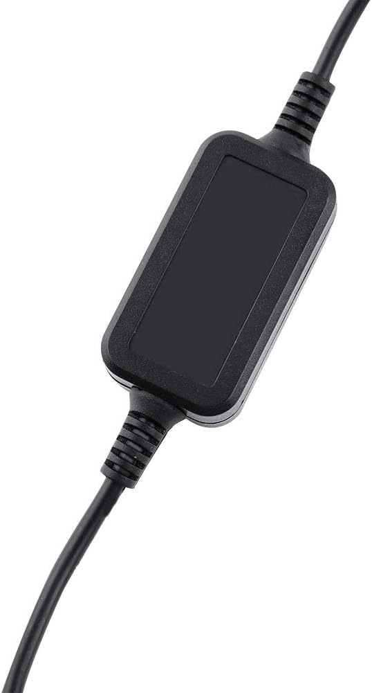 Ultra Compact USB Direct Hardwire Adapter Kit, Waterproof Power Cord Supply Port Car Hard Wire Charger Charging Cable Socket Step Down Converter Outlet for Motorcycle Smart Phone GPS Dash Camera