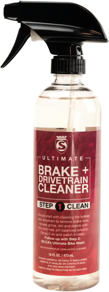 SILCA Bike SPA Collection | liquid performance 4 part cycle wash | Degreaser, Wash, Graphene infused wax, and SiO2 ceramic waterless bike wash | biodegradable | bicycle cleaner degreaser collection