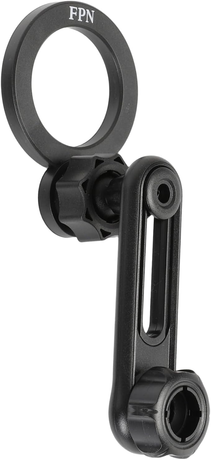 Magnetic Phone Mount Base with 17mm/0.67" Ball Socket & Adjustable 2-Inch Arm - Replacement for Car Air Vent Phone Holder, Compatible with MagSafe iPhone 17 16 15 14 13 12 Siries