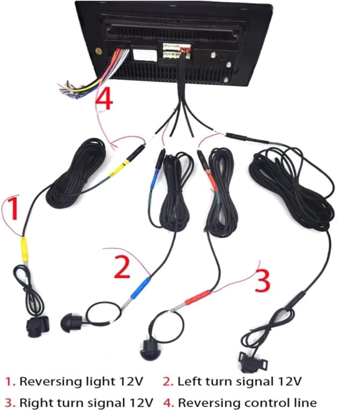 BY-J 360-Degree Panoramic Camera System for Android, 3D 1080P, with Mounting Accessories and Video Cables (360 Camera-720P)