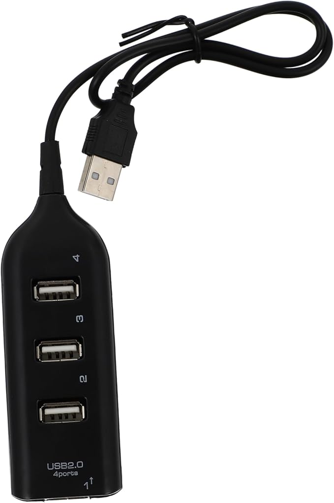 Angoily 1Pc USB Hub Port USB Splitter Portable USB Expander for Laptop High Speed Data Transfer Compatible with Keyboard Mouse Tv USB Hub for Extra Ports
