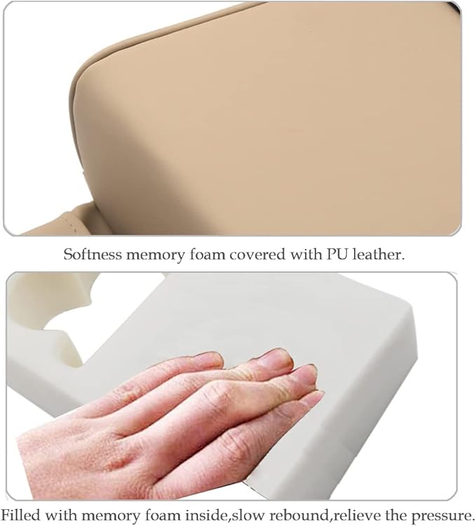 Car Center Console Pad with Front Storage Pocket for Phone,PU Leather Armrest Cushion with Cup Holder,Elbow Rest Pillow,Universal Car Armrest Seat Box Cover Protector for Most Vehicles