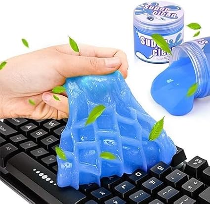 Universal Car Cleaning Gel, Reusable Detailing Car Crevice Cleaner, Auto Car Air Vent Interior Detail Remover Gel | Putty Cleaning Keyboard, PC, Camera Cleaner