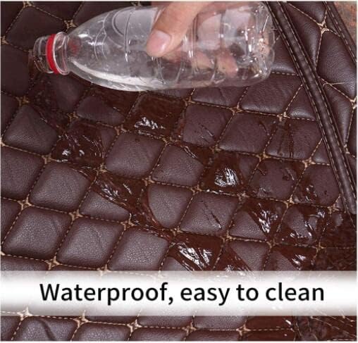 Custom Floor Mats for Cars Trunk Mat Fit 97% Sedan SUV Sports Car Full Coverage All Weather Men Women Pads Protection Non-Slip Leather Floor Liners Trunk Mat (19)