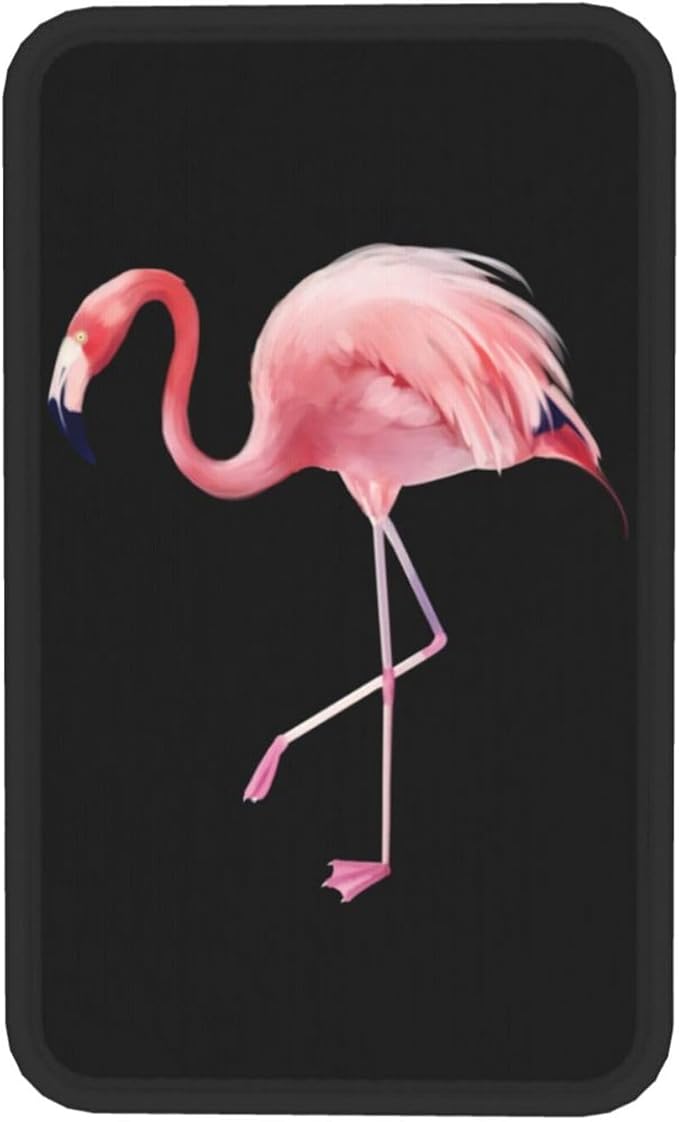 Car Armrest Cover Flamingo Auto Center Console Pad Armrest Seat Handrail Box Cover Cushion Universal Decoration Protector Accessories