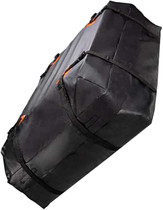 Waterproof Car Roof Cargo Bag 420d Oxford Fabric Auto Rooftop Carrier Large Capacity Dustproof Sunproof Storage for Travel and Outdoor Vehicle Use