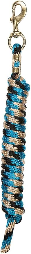 Weaver Equine Performance Lead Rope, Long Horse Lead Rope with Quick Halter Attachment, Soft Comfort Grip, Barn Horse Tack for Daily Use & Showing